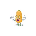 Super Cute Geek butternut squash cartoon character design