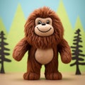 Super Cute Stuffed Gorilla: Playful Character Design For Stop-motion Animation