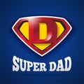 Super Dad Logo Design For Father`s Day