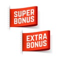 Super and extra bonus labels