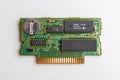 Super Famicom cartridge microchip