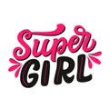 Super girl text