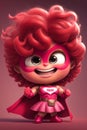 Super Happy Smile: The Adorable and Exquisite Pixar-Style Superhero