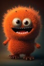 Super Happy Smile: An Exquisitely Detailed, Pixar-Style Monster