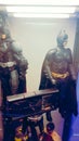 Super Hero - Figurines on display at drama school in Leichhardt Sydney NSW Australia