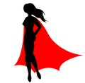 Super heroine Royalty Free Stock Photo