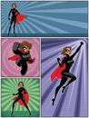 Super Heroine Banners 4