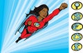 Super Heroine to the rescue Royalty Free Stock Photo