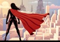 Super Heroine Watch 2 Royalty Free Stock Photo