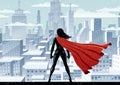 Super Heroine Watch Royalty Free Stock Photo