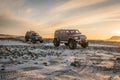 Super jeep in iceland