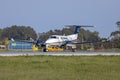 Super King Air on the runway