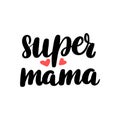 Super mama Royalty Free Stock Photo