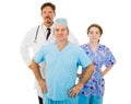 Super Medical Staff Royalty Free Stock Photo