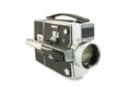 Super 8mm film movie camera Royalty Free Stock Photo