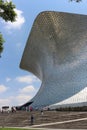 Super modern architecture of the soumaya museum