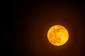 Super moon, full moon shoot in Austria 2020 Royalty Free Stock Photo