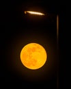 Super moon, full moon shoot in Austria 2020 Royalty Free Stock Photo