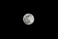 Super moon shot with A6000 Royalty Free Stock Photo