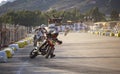 Super motard in Olbia Sardinia