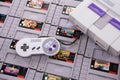The Super Nintendo Video Game System and Games