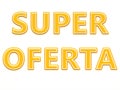 `Super Oferta`. Banner of super offer with white background. Illustration of Brazil with text for retail campaigns in Portuguese.