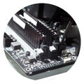 Super performance, new generation electronic circuit powerful gaming motherboard for computer