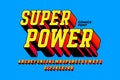 Super Power comics style font