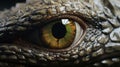 Super Realistic Crocodile Eye In Cryengine Style