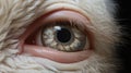 Super Realistic Sheep Eye Close-up By Jacob Hanson