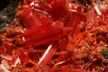 Super Red Chromate, Crocoite and Minium Crystals