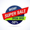 Super sale banner