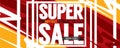 Super Sale Hottest Deal Promotion Sale Wide Banner