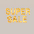 Super Sale Light bulb style or Disco style.3d render