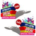 Super sale, paper banner, sale background, big sale,poster sale