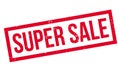 Super Sale rubber stamp Royalty Free Stock Photo