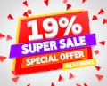 19 % SUPER SALE SPECIAL OFFER READ MORE illustration 3D rendering