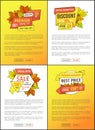 Super Sale Special Offer Up to 50 Percent Posters Royalty Free Stock Photo