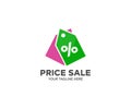 Super sale sticker, hot price tag, big discount badge set logo design. Best ultimate offer badge vector design and illustration. Royalty Free Stock Photo