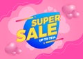 Super sale template background
