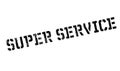 Super Service rubber stamp