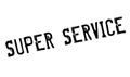 Super Service rubber stamp