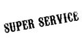 Super Service rubber stamp