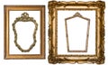 Super set of gorgeous vintage gold frames for paintings and mirr