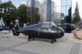 The super small submarine Triton 1M of Project 907 in the exposition of the Museum of the World Ocean, Kaliningrad, Russia
