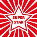 Super star Royalty Free Stock Photo