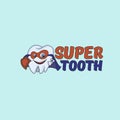 Super tooth shield logo