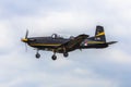 Pilatus PC-7 training aircraft Royalty Free Stock Photo