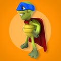 Super turtle Royalty Free Stock Photo