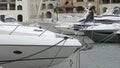 Super yachts moored at Portomaso Marina, Malta